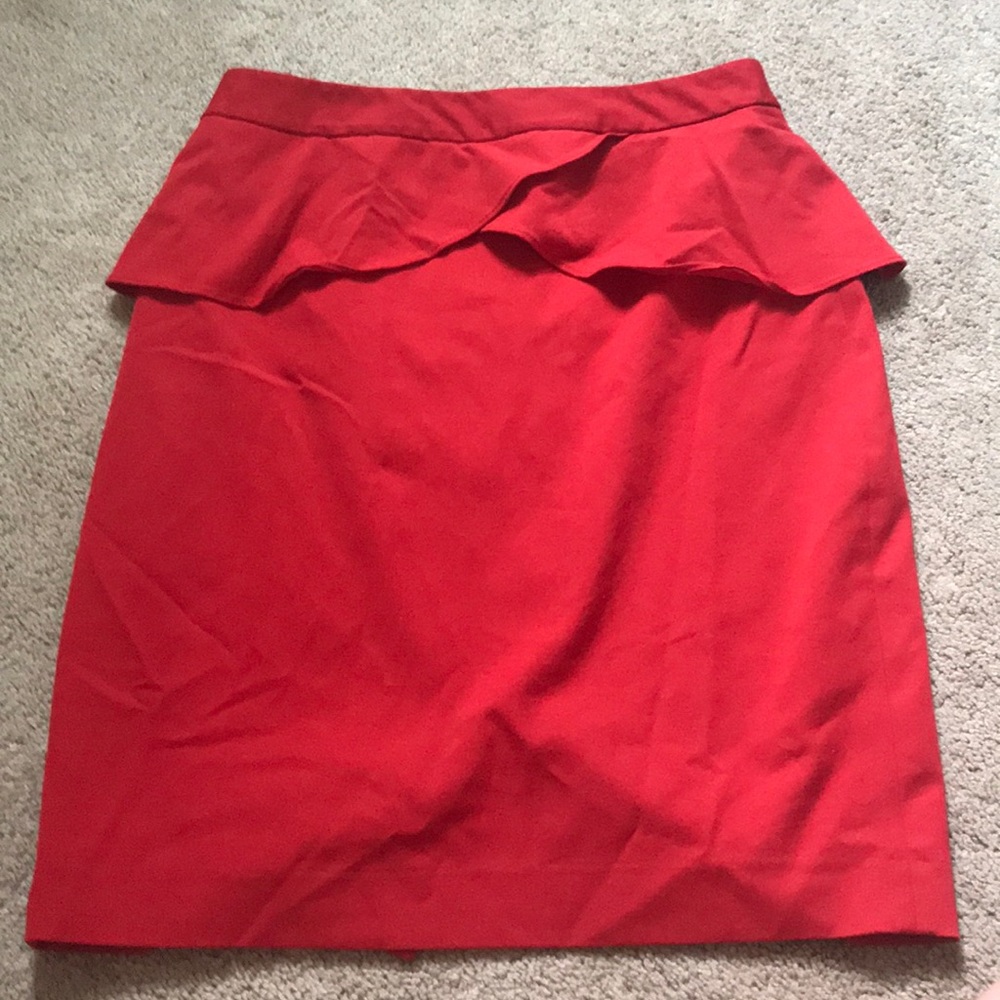 Red Express Skirt